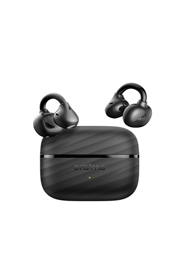 سماعات أذن لاسلكية بلوتوث OpenSnap Air بتصميم مفتوح - لون أسود جرافيت