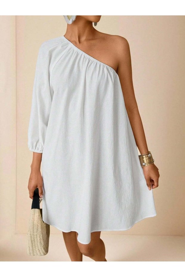 Rochie mini, alb