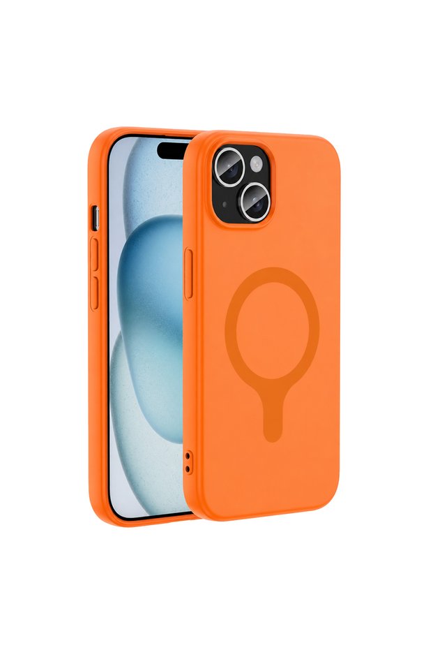 Joko apple iphone 15 z silicone magsafe cover - orange