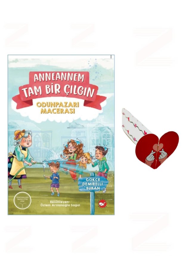 Gökçe Demirelli Buran</DNTCTMS>  My Grandmother's Crazy Flea Market Adventure Special Design Heart Bookmark Gift