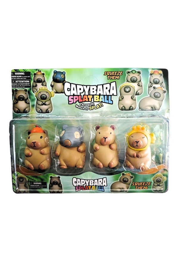Set de figurine Capybara, 4 piese |   960902