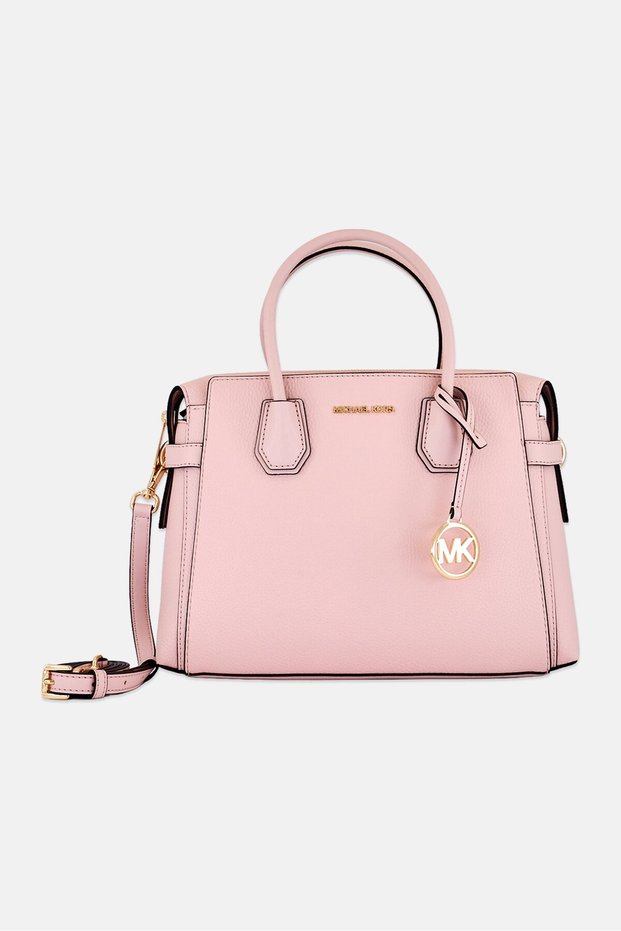 Women Brand Logo Cross Body Bag, Pink