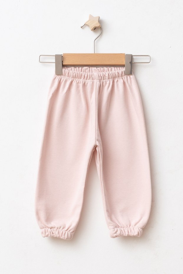 Baby Pants with Elastic Waist and Cuffs, Comfortable Fit, 100% Cotton Sweatpants / Jogger Pants