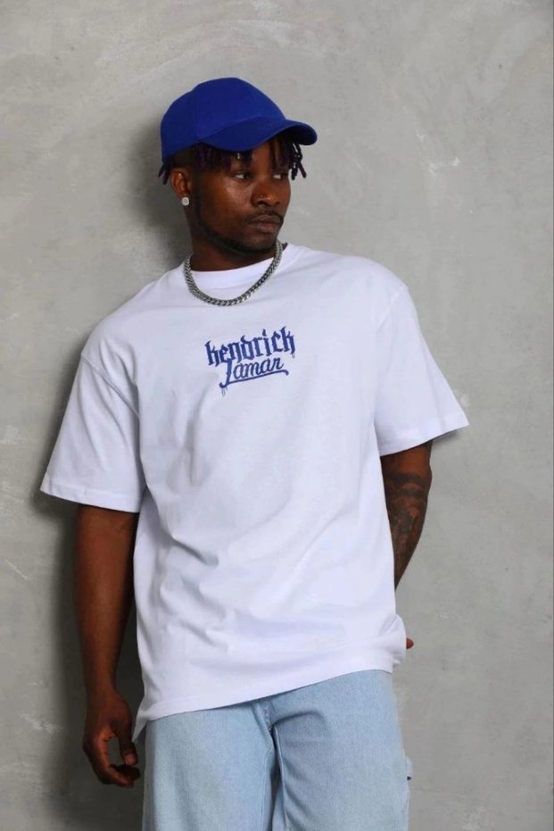 Marchè Bien Men's Printed T-Shirt Short Sleeve Crew Neck Regular Fit T-Shirt - White