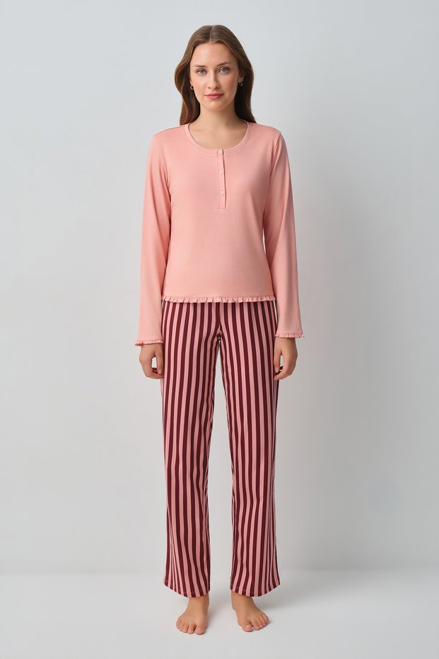 Stripe Pajama Set