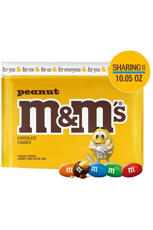peanut chocolate candies sharing size 284.9g