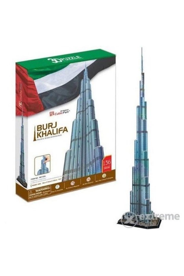 Puzzle 3D Burj Khalifa