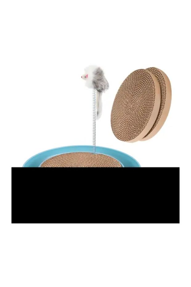 Circular Scratcher with Toy