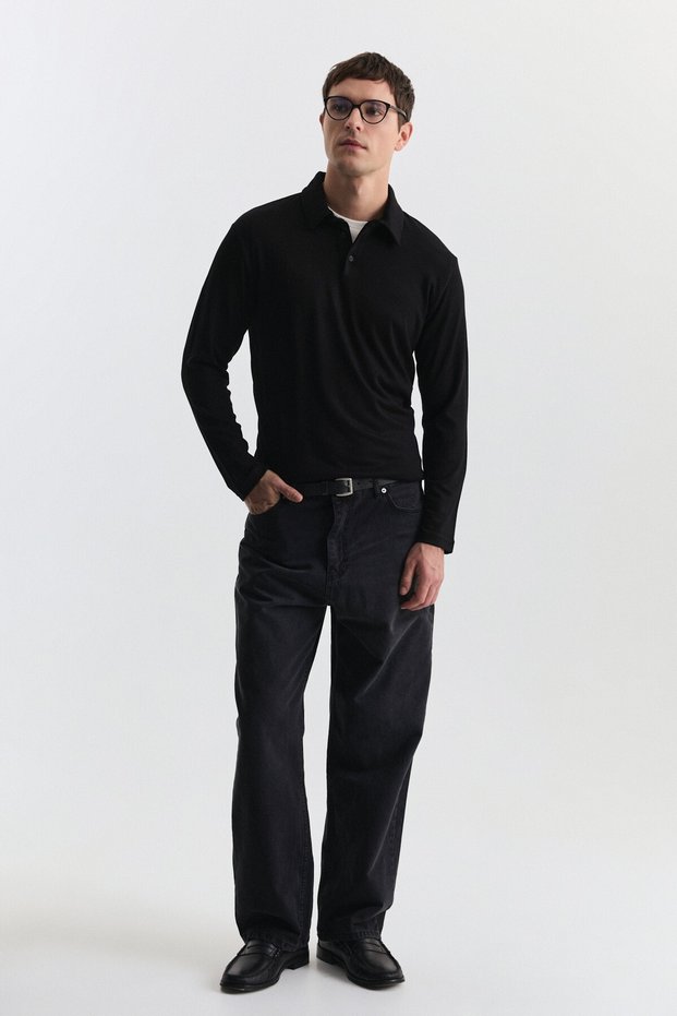 Regular Fit Polo Collar T-Shirt