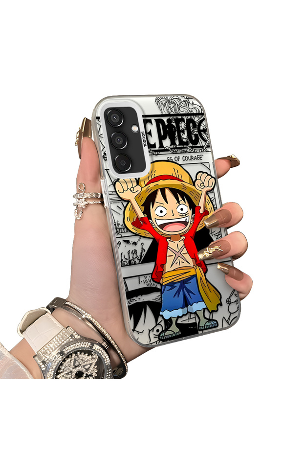Samsung Galaxy M15 Compatible Funny Character Printed Back Cover Phone Case Precise Cut