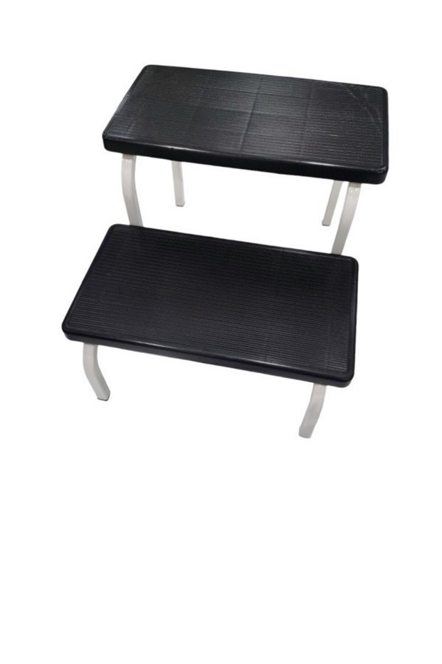Iron two-step ladder
