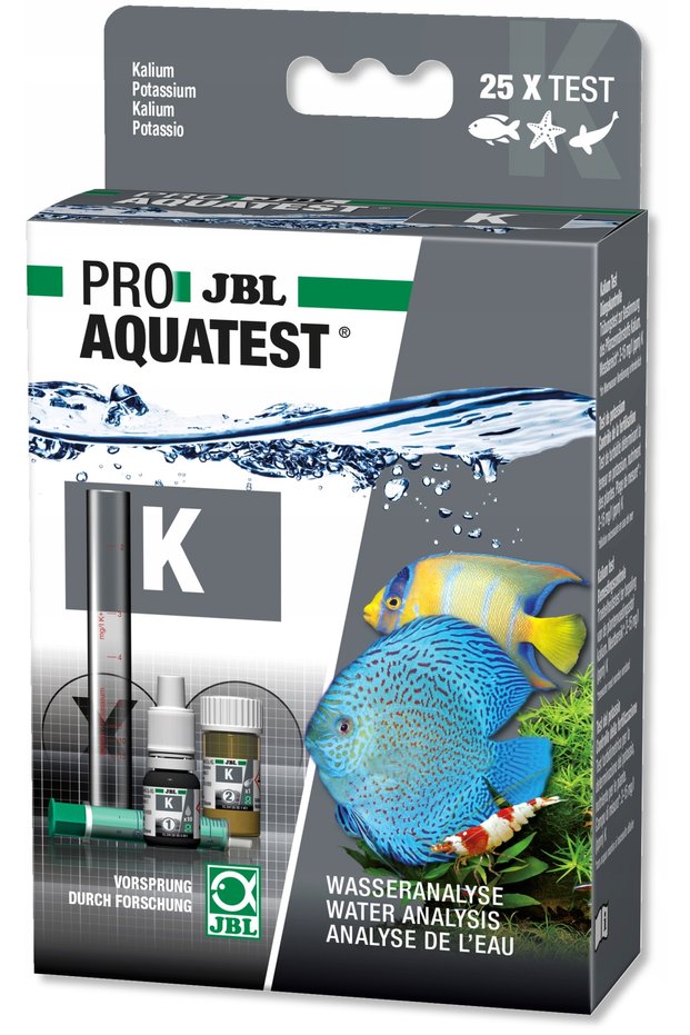 TEST K POTASIUM complet 25x