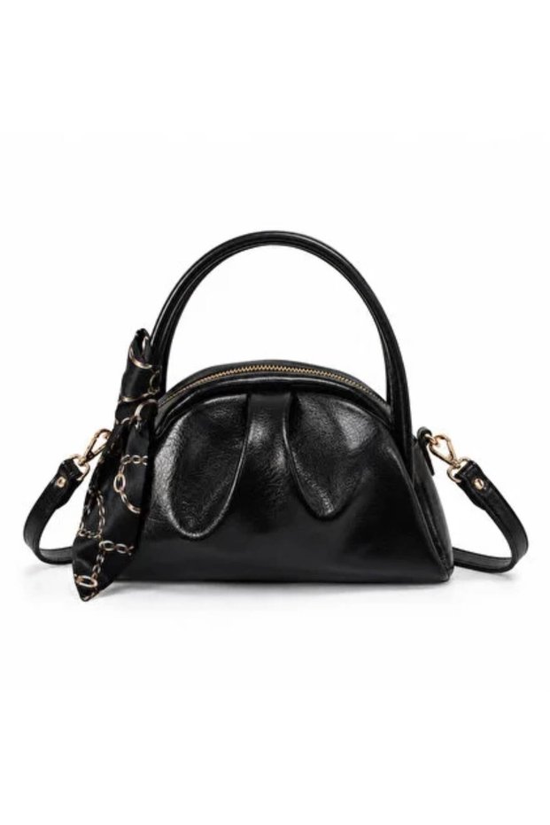 Women's Black Stylish Hand and Shoulder Bag