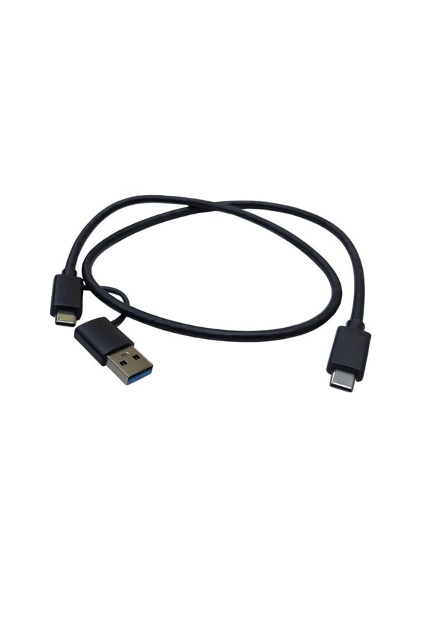 Type C Input External Hard Disk Cable 2 In1 USB 3.0 External Hard Disk Cable 60cm