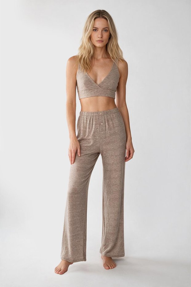 Mink bustier pant 2-piece set