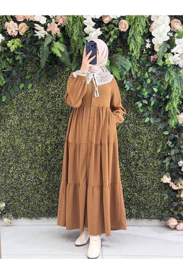 Chenille Dantelli Elbise