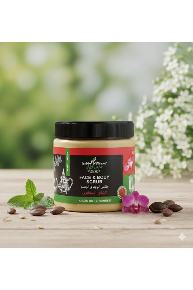 JARDIN OLEANE SCALP SCRUB WITH MOROCCAN TEA 500ML C44