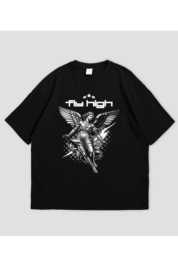 Fly High Unisex Oversize T-Shirt