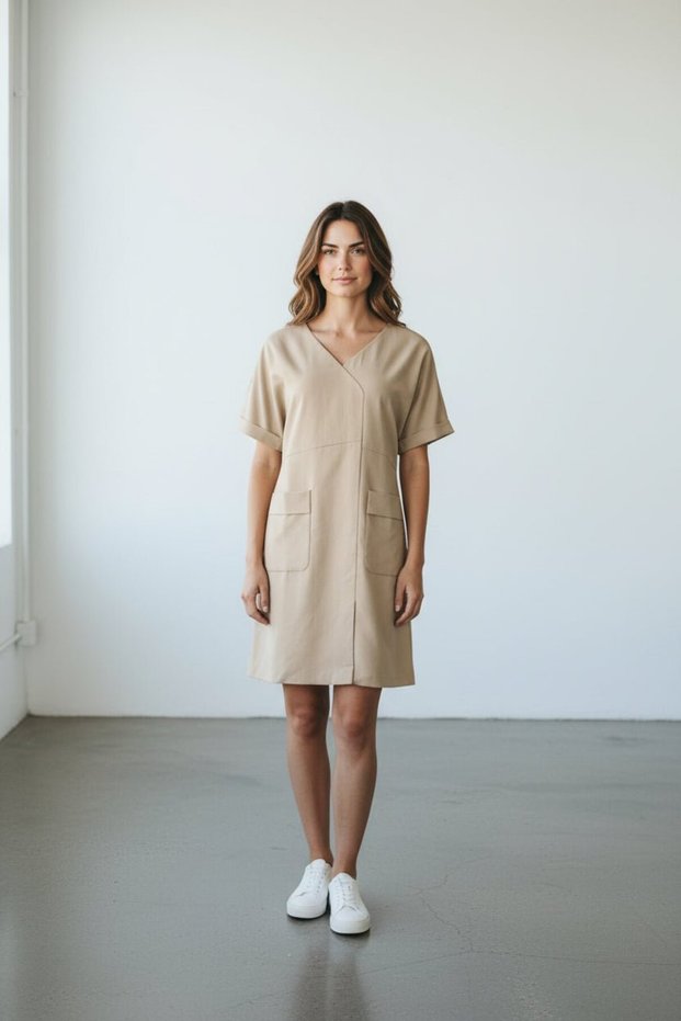 Rochie Lotus Beige