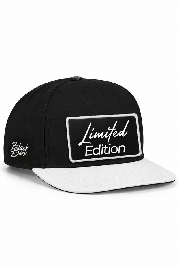 Limited Edition Logo White-Black Hip Hop Hat