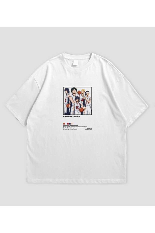 Ahiru No Sora - Anime Unisex Oversized T-Shirt