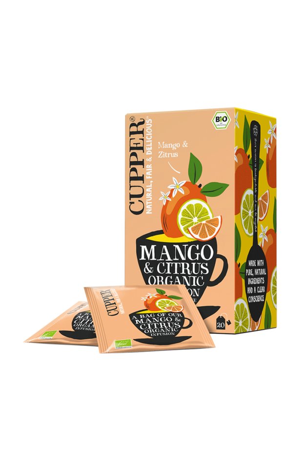 Ceai Mango-Citrus, 20 pliculețe