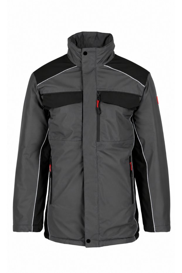 Allium - Ripstop Parka Winter Reflective Coat with Fleece Inside, Waterproof, Breathable, Hooded, Durable Coat