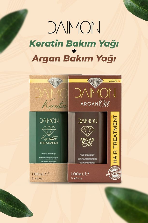 P.series Keratin Bakım Yağı 100 Ml+ Argan Bakım Yağı 100 Ml - 1