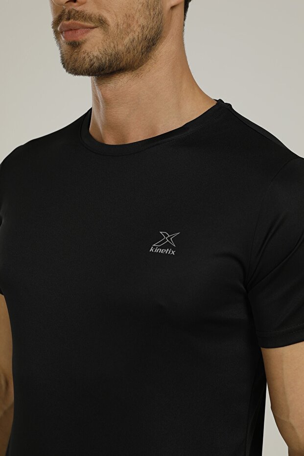 Sn220 Basic C Neck T-shirt Siyah. - 4