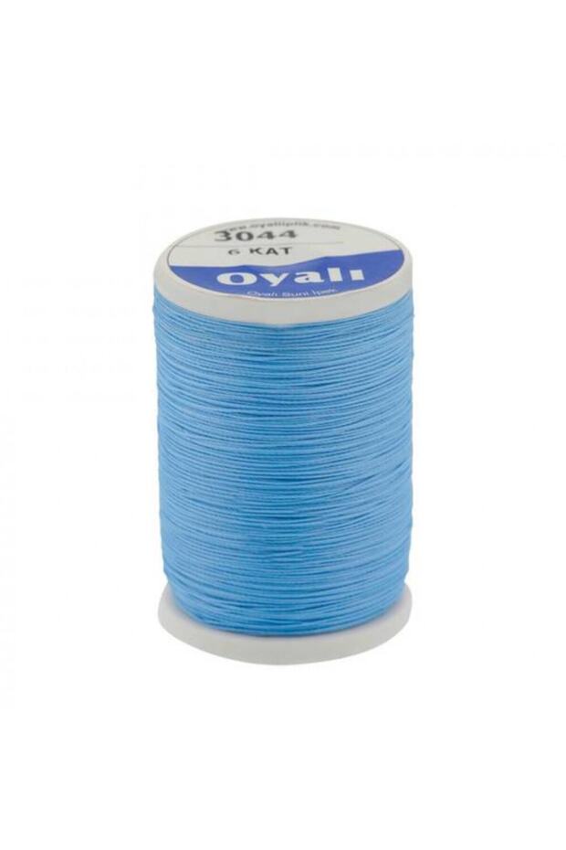 Embroidered 6 Layers Artificial Silk Cross Stitch Etamine Hand Embroidery Rope Color No: 3044