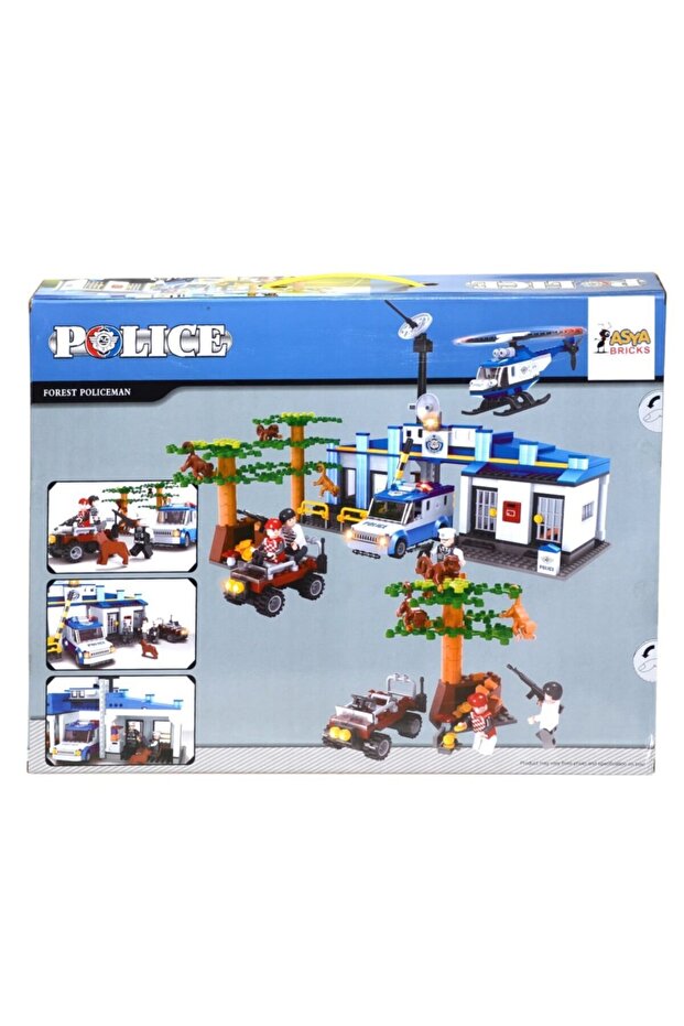 Marka: 0131 23802 Asya Bricks Polis Blok Seti / 567 Parça Kategori: Bebek & Aktivite O - 2