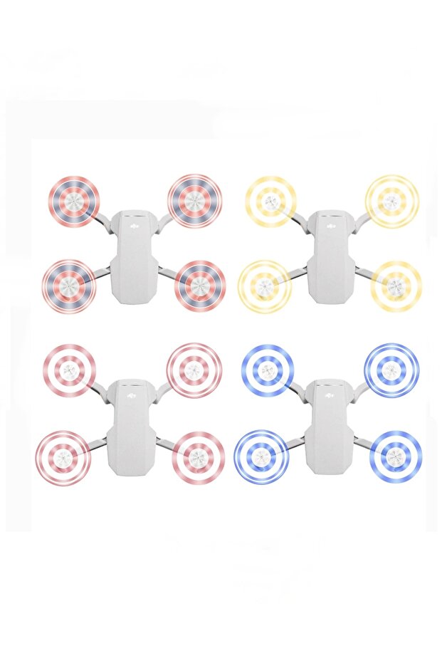 Mavic Mini 2 Pervane (SARI, BEYAZ) - 3