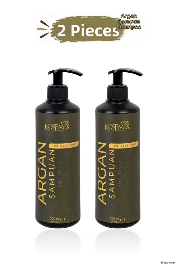 Ilkestor - Argan Oil Shampoo 500 ml - Set of 2 (192400)