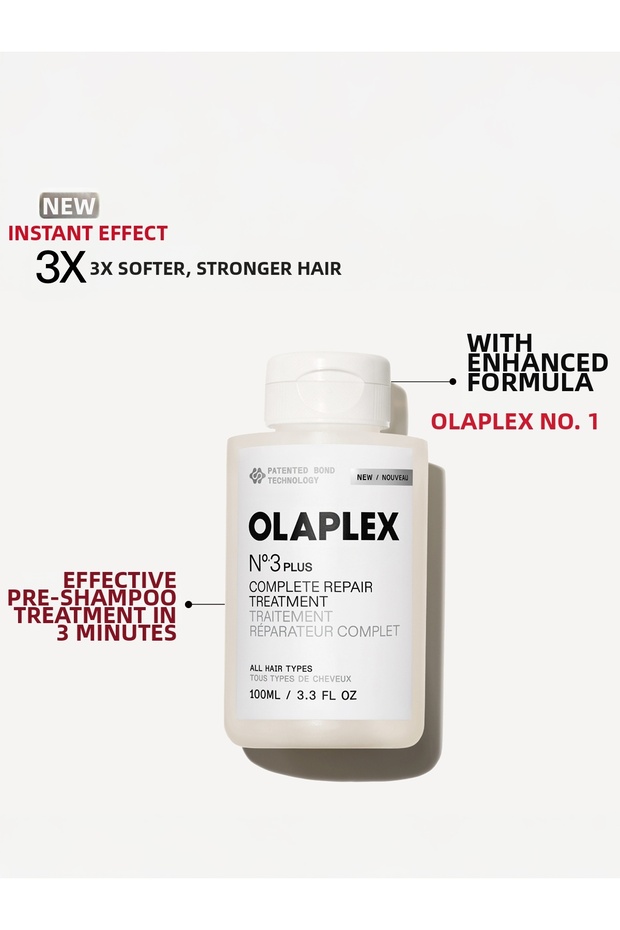 No.3 Plus Complete Repair Treatment - Instantly Effective, Strengthened Intensive Repair Care 100 ml