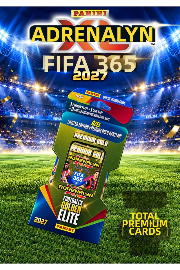 Fifa 365 Adrenalyn XL 2027 Gold Pack 14 Cards