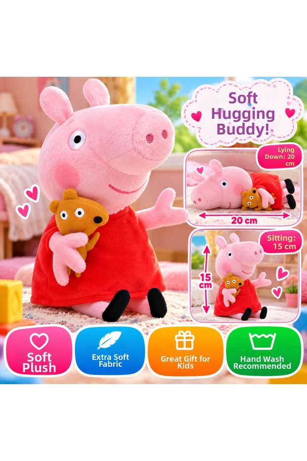 Plush Peppa Pig 20 cm
