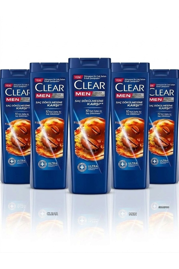Anti-Dandruff Shampoo Effective Against Hair Loss 350 Ml*5 Pieces