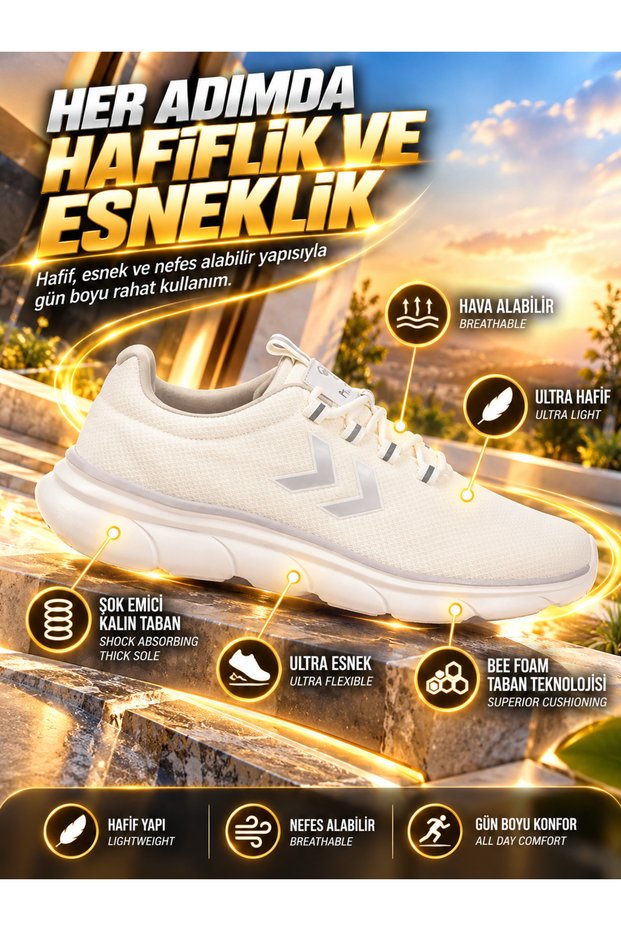 White Unisex Sports Shoes 900899 Hml Tyr