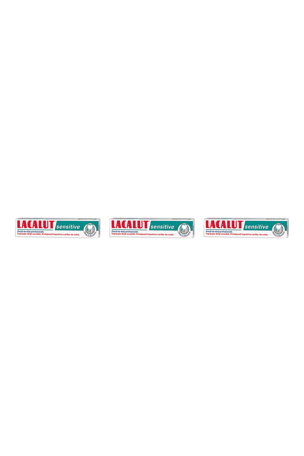 3x PACK Sensitive Toothpaste, 75 ml