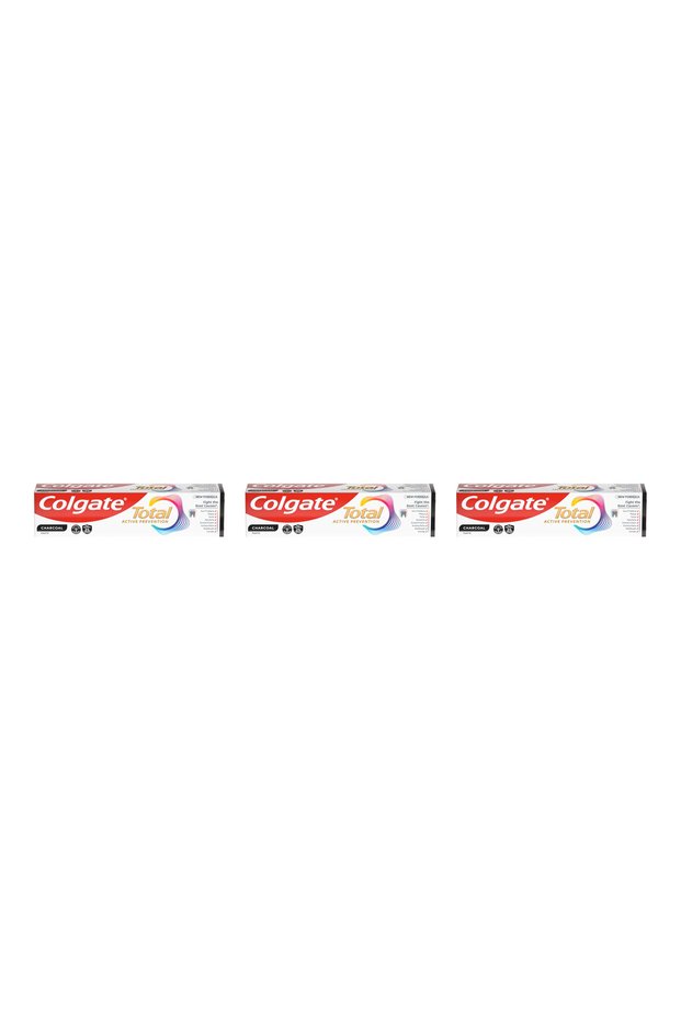 3x PACK Total Charcoal&Clean Toothpaste 100ml
