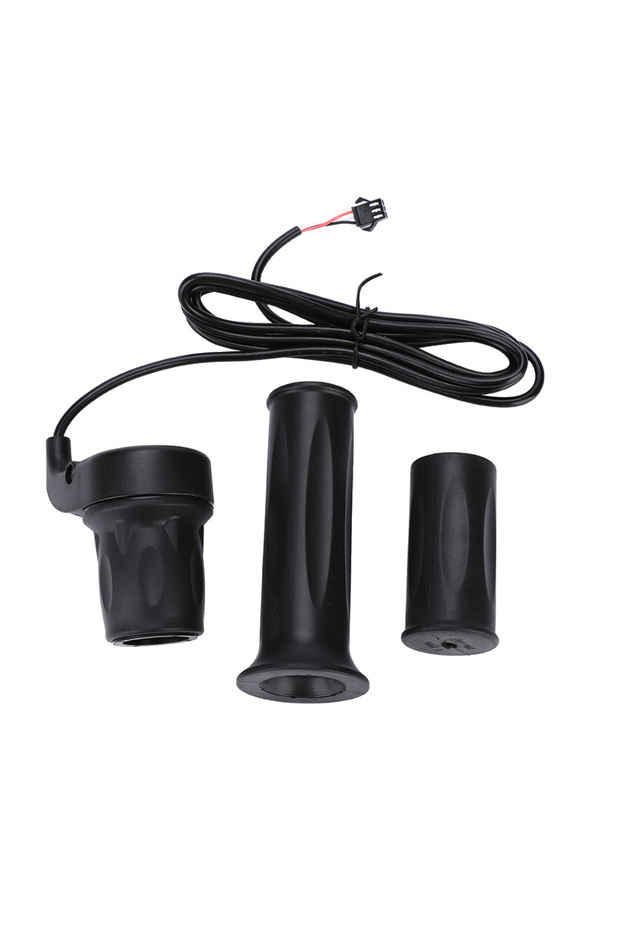 black 1 Pair Electric Bike Throttle Universal Electric Bike E Bike Scooter Speed Throttle Handle for