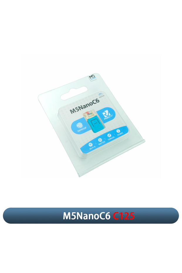 لوحة تطوير إنترنت الأشياء منخفضة الطاقة NanoC6-C125 M5Stack NanoC6 مع دعم ESP32-C6FH4 لـ Wi-Fi6 Zi