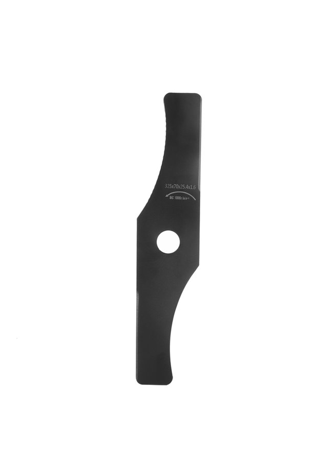 2 Tooth Manganese Steel Brush Cutter Trimmer Cutting Blade Replacement 32.7x7.2cm Grass Cutting Blad