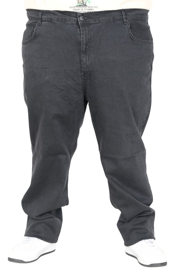 Mode XL Large Size Men's Trousers Classic Jeans 21920 Anthracite