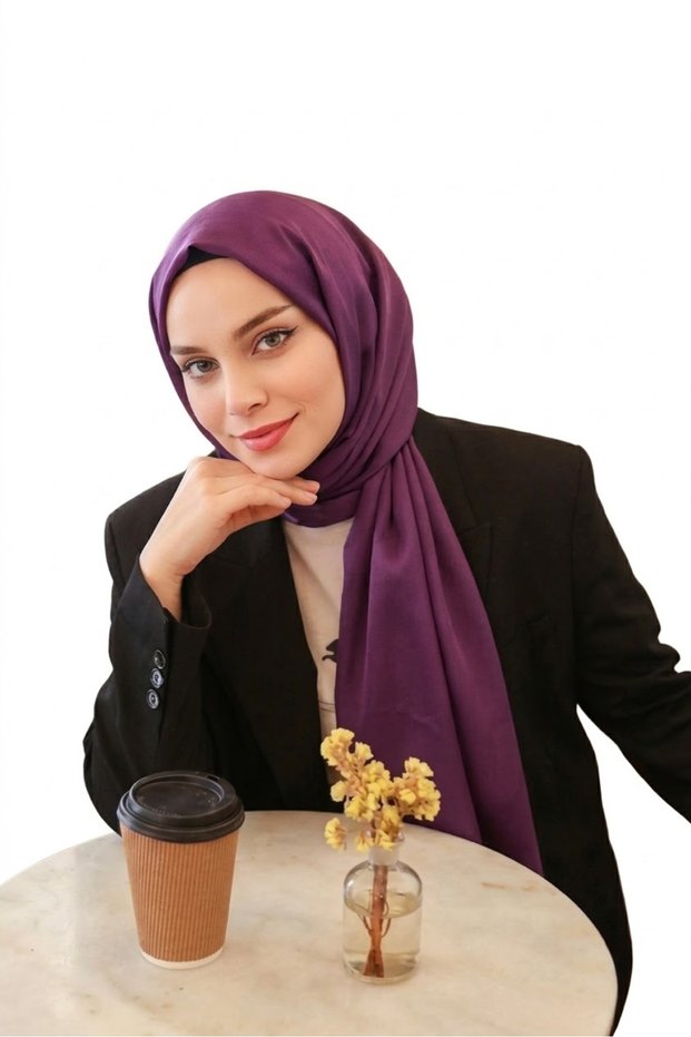 وشاح ريون من الساتان المنسوج 95x95