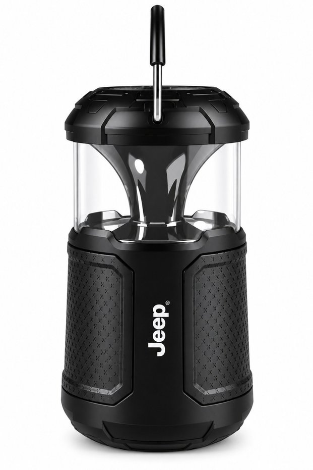 JP SC001 Portable Bluetooth Speaker with LED Camping Lantern – Black
