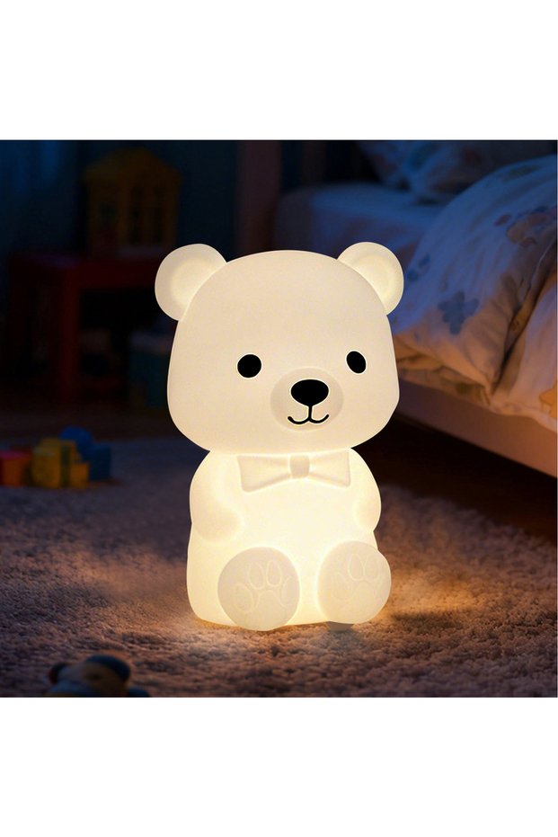 Milliampere Rechargeable 1200 Levels Adjustable Brightness 4 Colors and 16 Pink Silicone Unicorn Night Lights Usb,Remote and Touch Control Kids Lamp