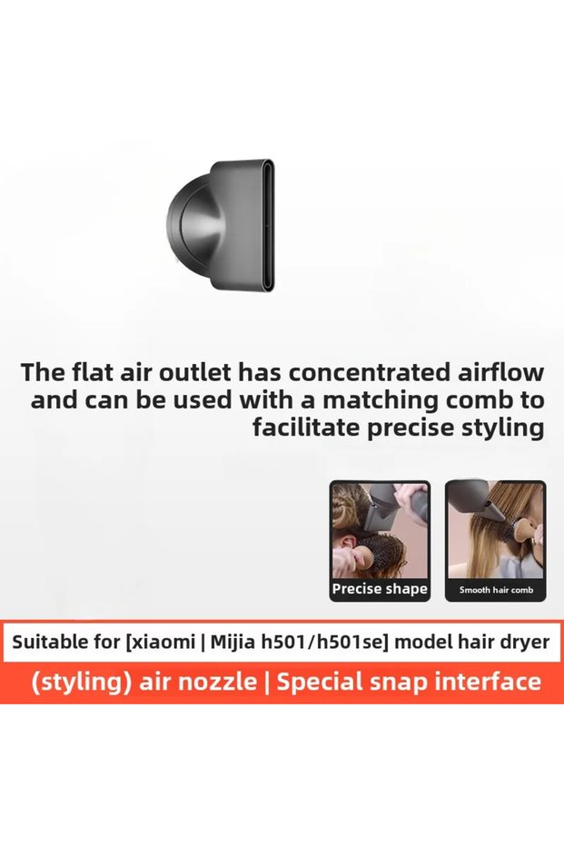 C For Xiaomi Mijia Hair Dryer H501/H501SE Drying Modeling Hair Dryer Mouthpiece Accessories