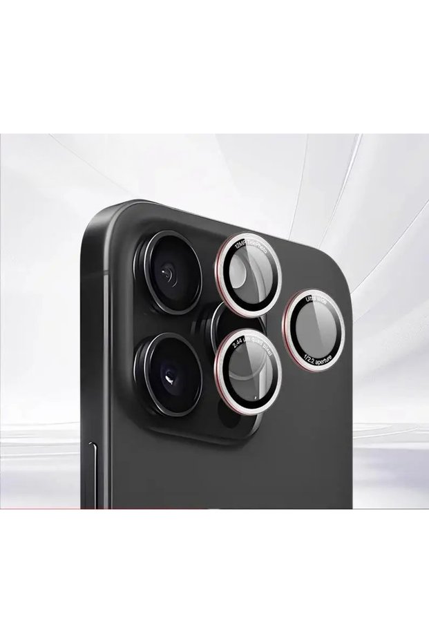 iPhone17 Pro Silver Lens Protector Phone Case for IPhone 17 Air 16 E 15 14 Pro Max Plus 13 Mini 17Pr