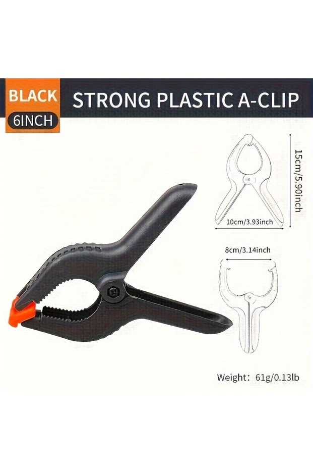 Other 3/4/6/9 inch Wood Working Clip Plastic Clamp Nylon Spring Clamp Clips for backdrop,Wood Workin